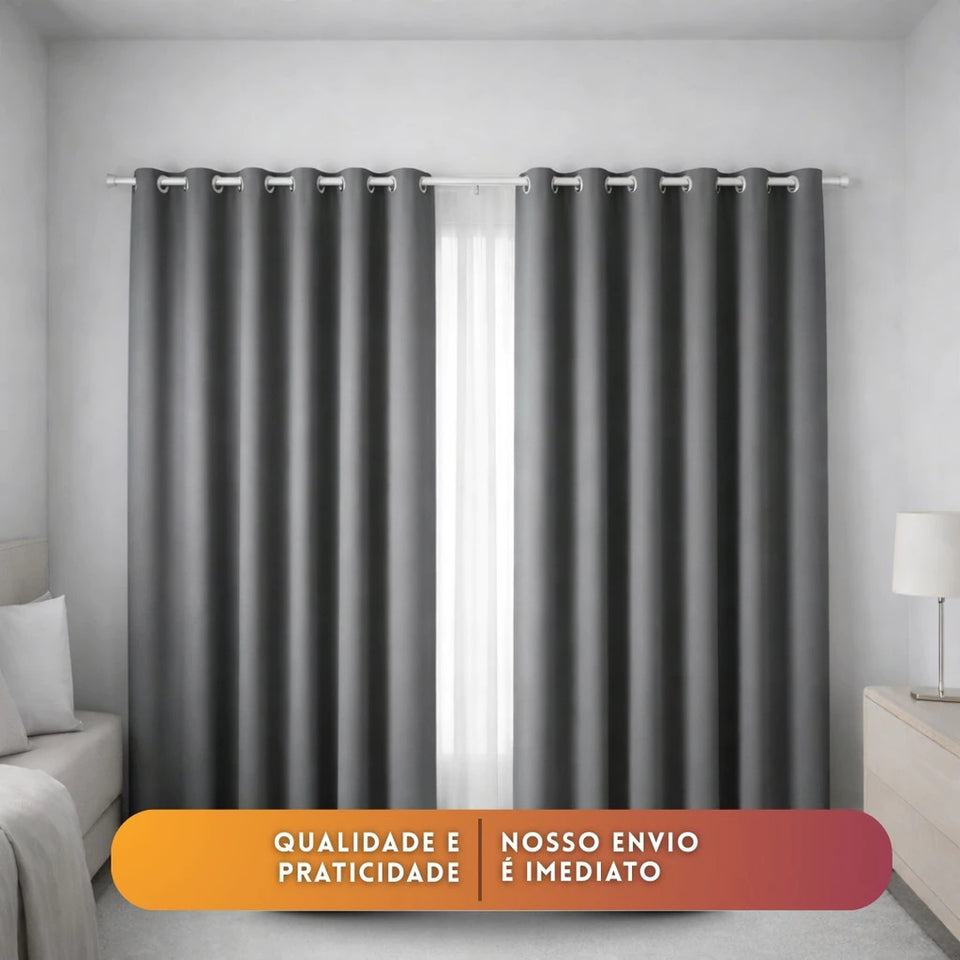 Cortina Tecido Premium Sob Medida